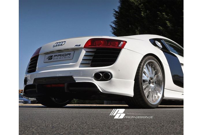 Prior Design rear add on diffuser for all Audi R8 models