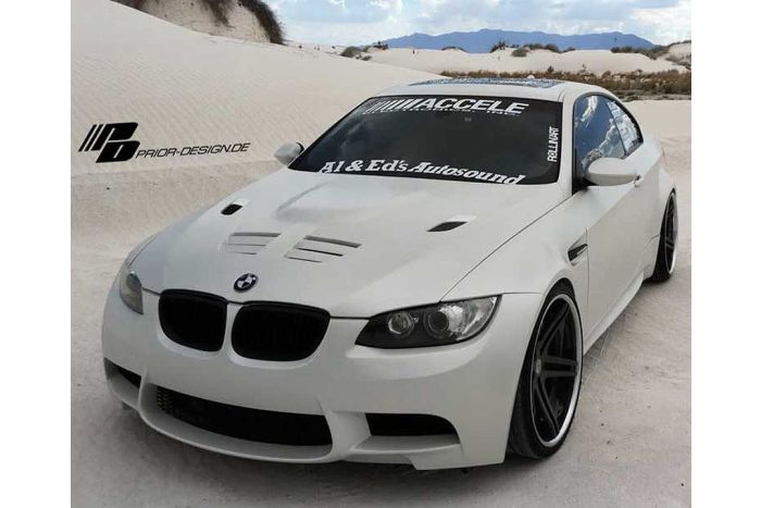 E92, E93 Prior Design PD-M bonnet with vents