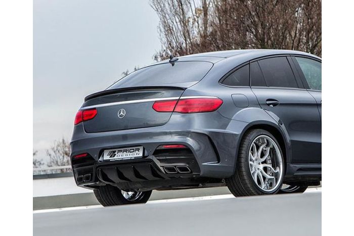 Mercedes GLE Prior design PDG800X tailgate spoiler 