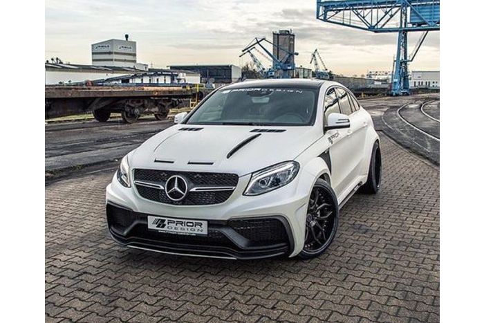 Mercedes GLE Prior design PDG800X vented bonnet