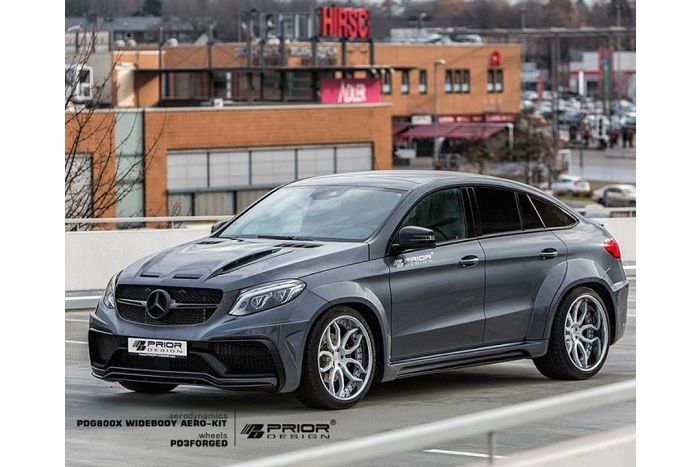 Mercedes GLE Prior Design PDG800X widebody kit.