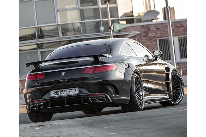 S Class Coupe Prior design PD75SC boot spoiler