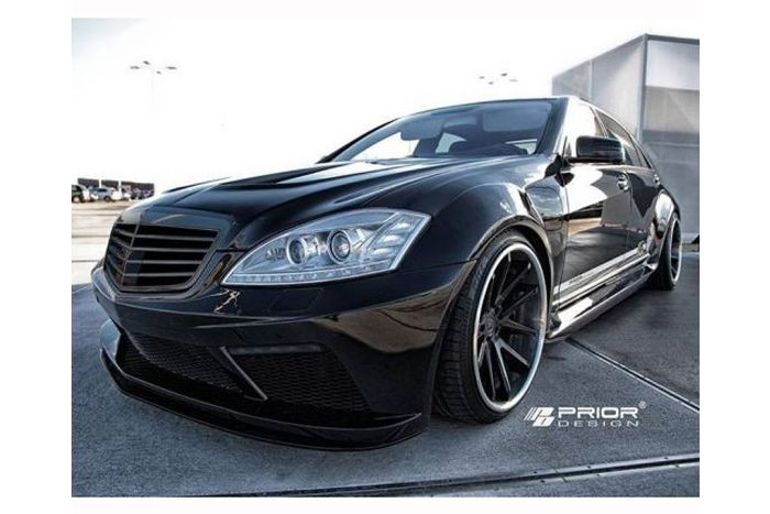 Prior Design PD Black Edition V2 aero widebody conversion.