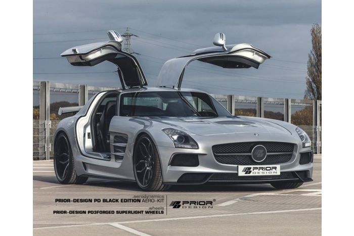 PD BLACK EDITION Aerodynamic-Kit suitable for Mercedes SLS