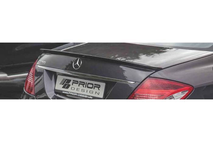 PD BLACKEDITION V4 Rear Spoiler (Sml) for CL W216