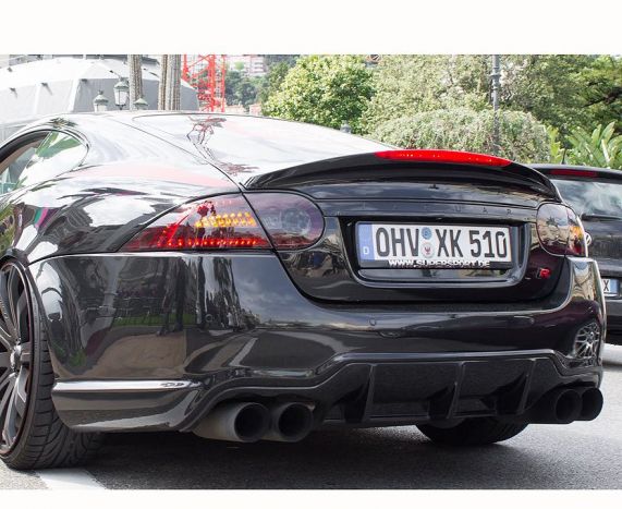 jaguar xkr rear