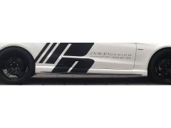 PD550 Black Edition Side Skirts for E Class