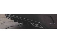 PD BLACKEDITION V4 Rear Bumper Diffuser for CL W216